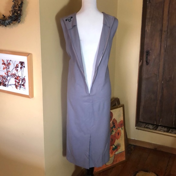 Vintage EMANUEL UNGARO Size 20 Classic Tank-dress Stretchy Wool Career $448 NEW - Picture 7 of 13